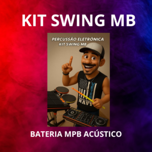 bateria mpb acÚstico